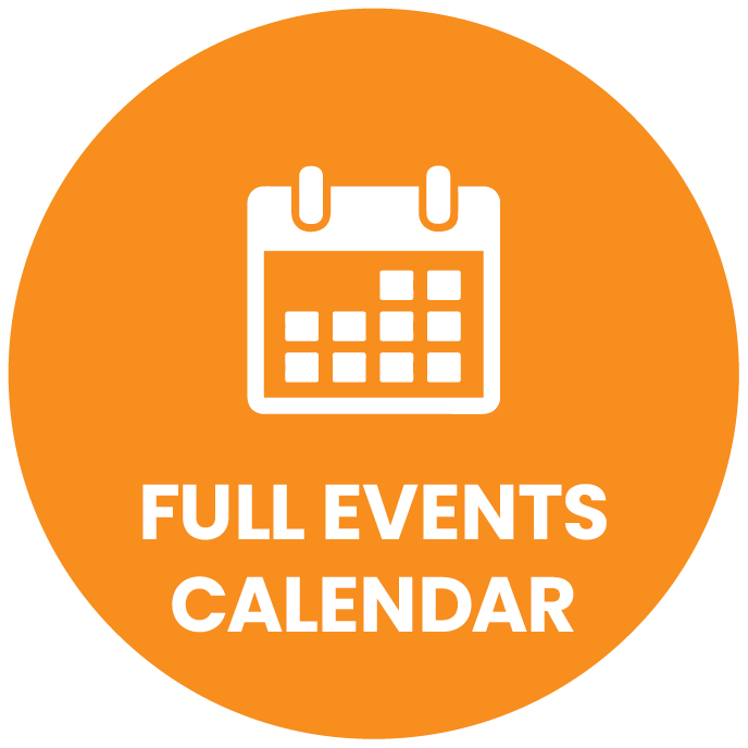 A orange button for 'Full Events Calendar'