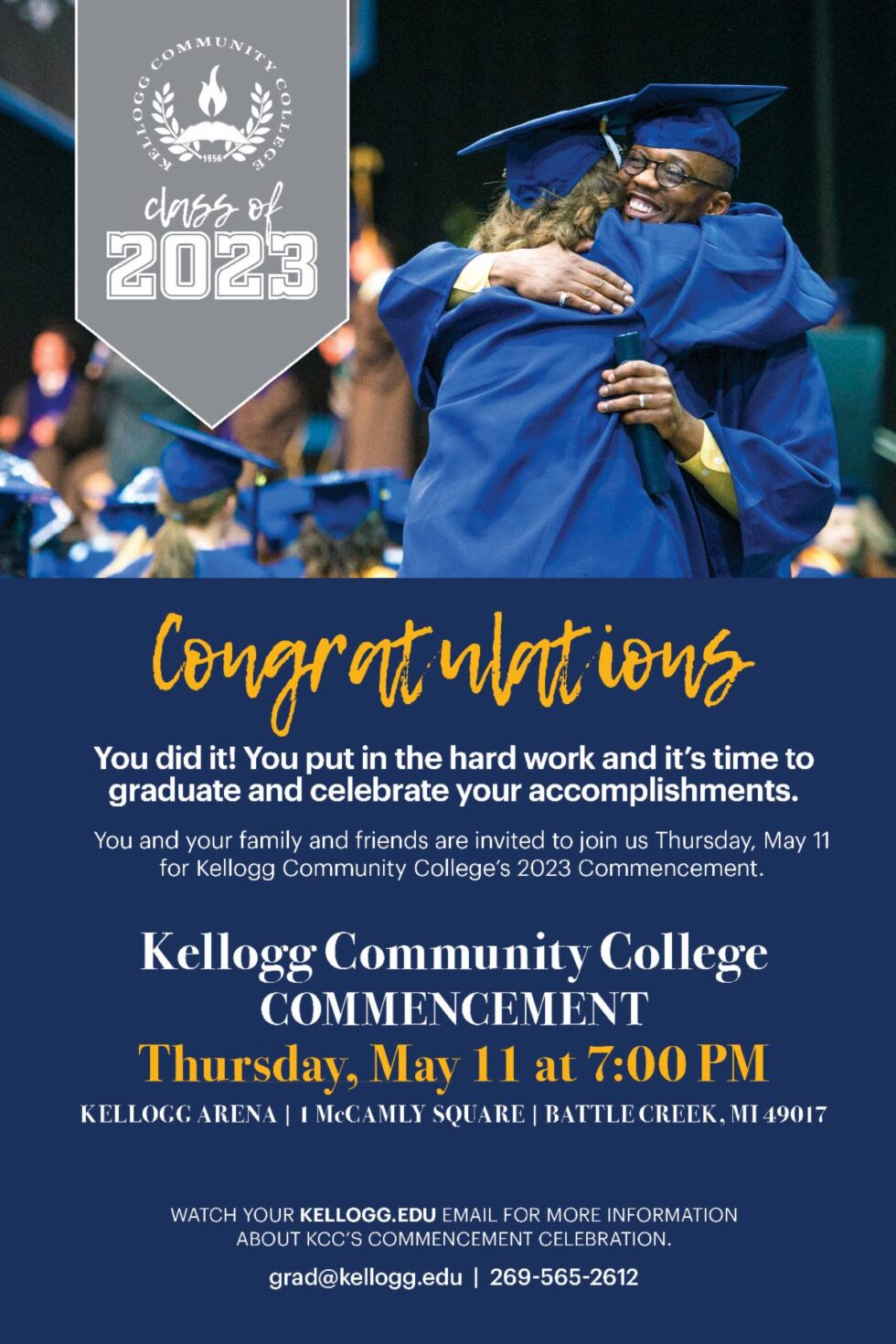 Commencement Kellogg Community College